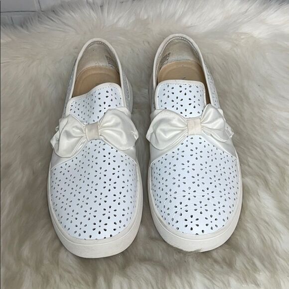 Marc Nason Record Sandra White Slip Ons Sz 9.5 - Picture 2 of 7
